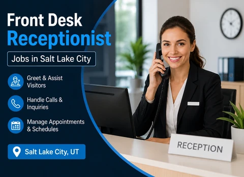 Front Desk Receptionist Jobs in Salt Lake City