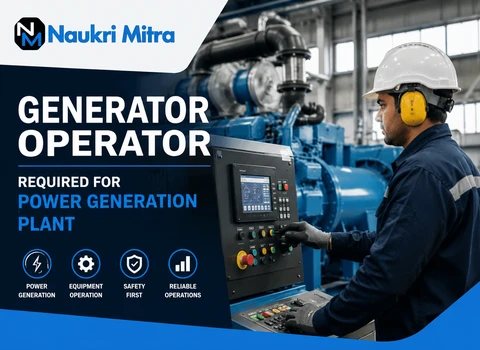 Generator Operator Required for Power Generation Plant