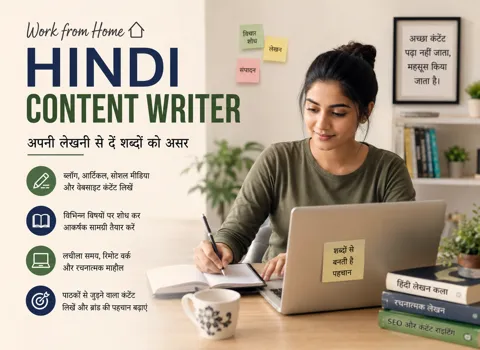 Hindi Content Writing Job