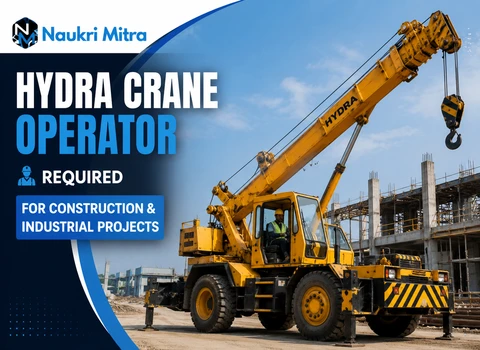 Hydra Crane Operator Required for Construction & Industrial Projects