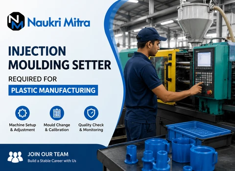 Injection Moulding Setter Required for Plastic Manufacturing