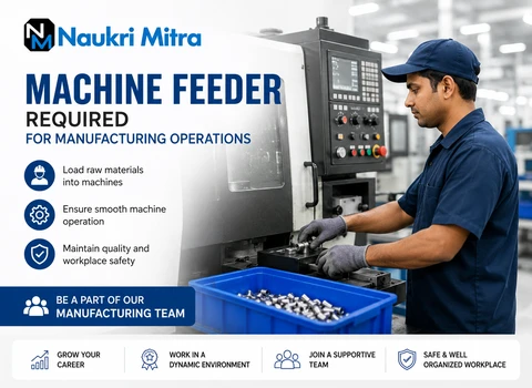 Machine Feeder Required for Manufacturing Operations