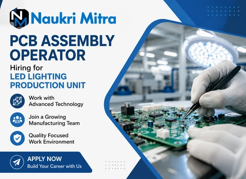 PCB Assembly Operator Hiring for LED Lighting Production Unit