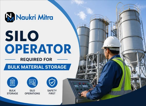 Silo Operator Required for Bulk Material Storage