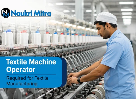 Textile Machine Operator Required for Textile Manufacturing