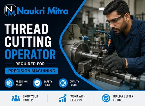 Thread Cutting Operator Required for Precision Machining