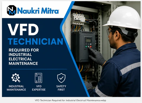 VFD Technician Required for Industrial Electrical Maintenance
