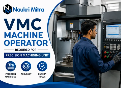 VMC Machine Operator Required for Precision Machining Unit