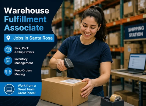 Warehouse Fulfillment Associate Jobs in Santa Rosa