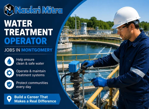 Water Treatment Operator Jobs in Montgomery