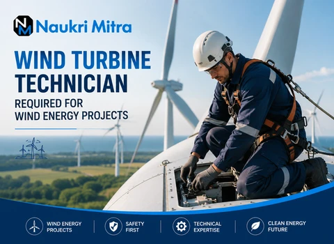 Wind Turbine Technician Required for Wind Energy Projects