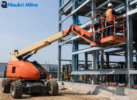 Boom Lift Operator Required for Industrial Construction