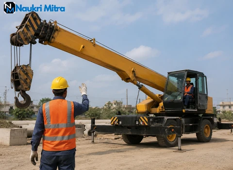 Hydra Crane Operator Required for Heavy Equipment Operations
