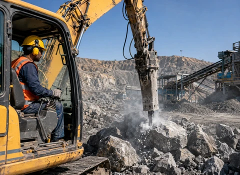 Rock Breaker Operator Needed for Mining Crushing Operations