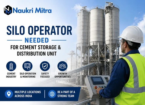 Silo Operator Needed for Cement Storage & Distribution Unit
