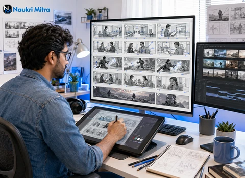 Remote Storyboard Illustrator