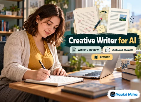 Creative Writer for AI Training Remote Job
